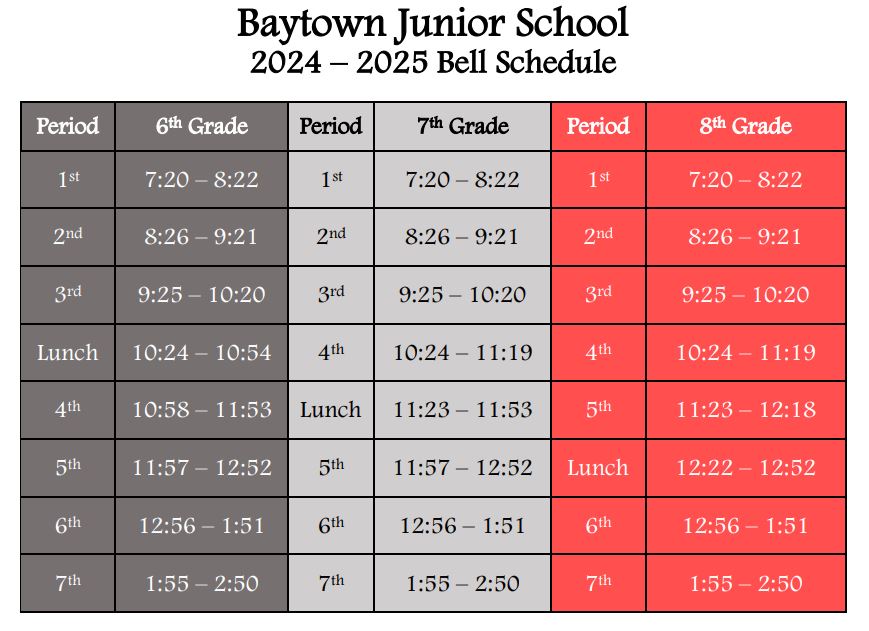 Background image of a goslin with the 21.22 Bell Schedule typed in the front